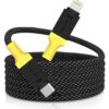1_s-2755 Tactical MagRope USB-C/Lightning 1m Black/Yellow