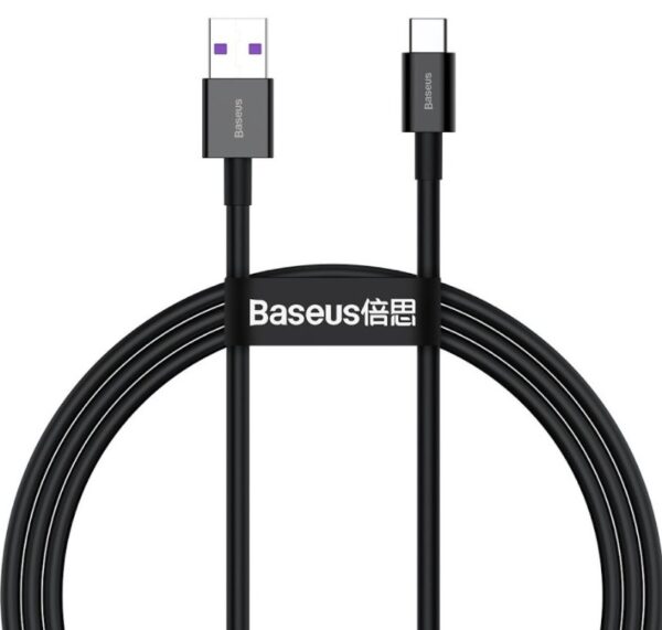 1_s-2776 Baseus datový kabel Superior USB-C 1m 6A 66W černý