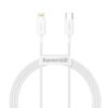 Baseus datový kabel Superior USB-C/Lightning 1m 20W bílý