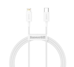 1_s-2790 Baseus datový kabel Superior USB-C/Lightning 1m 20W bílý