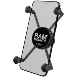 1_s-2818 RAM Mounts X-Grip univerzální držák na velké telefony s 1" kulovým čepem, RAM-HOL-UN10BU