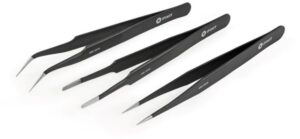 1_s-2922 iFixit Precision Tweezers Set Pro, ESD Safe, sada 3 pinzet