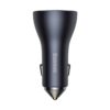 1_s-2996 Baseus CGJP010013 Nabíječka do Auta Triple Quick Charger USB/USB-C/USB-C 65W Dark Grey