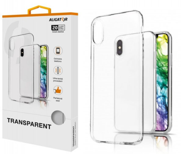 1_s-3034 ALIGATOR Pouzdro Transparent Xiaomi Redmi Note 12 Pro