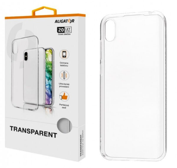 1_s-3087 ALIGATOR Pouzdro Transparent Samsung Galaxy A12