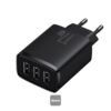 1_s-3287 Baseus nabíječka do sítě Compact 3xUSB 17W černá