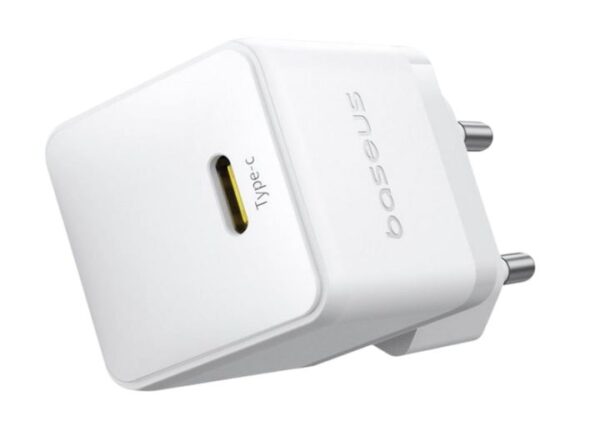 Baseus Rychlonabíječka do sítě Palm 20W USB-C PD QC 3.0 bílá