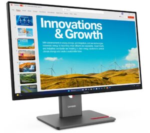 Lenovo ThinkVision/P24QD-40/23,8"/IPS/QHD/120Hz/4ms/Černá/3R