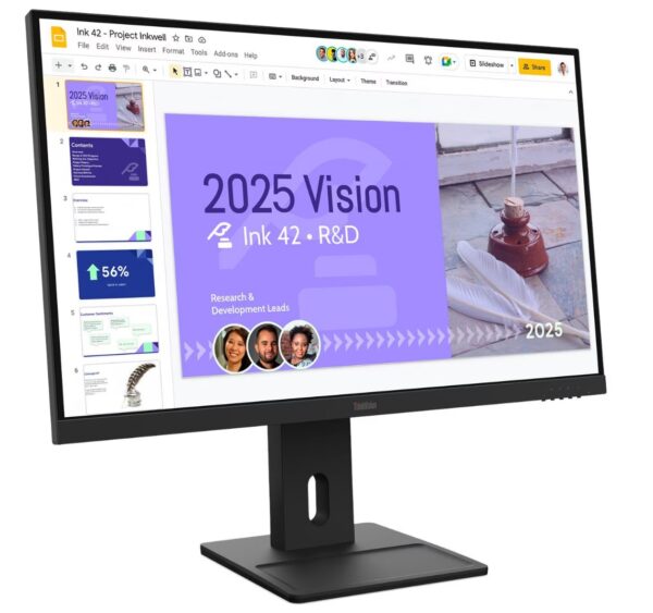 1_s-3528 Lenovo ThinkVision/E27Q-40/27"/IPS/QHD/100Hz/6ms/Černá/3R