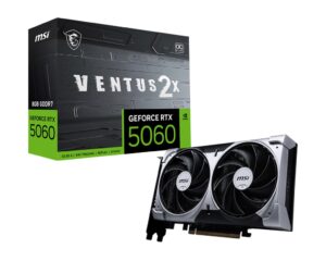 MSI GeForce RTX 5060 VENTUS 2X/OC/8GB/GDDR7