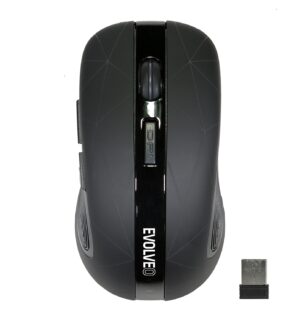 1_s-3689 EVOLVEO WM430/Herní/Optická/1 600 DPI/Bezdrátová USB/Černá