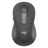Logitech M650M/Kancelářská/Laserová/Bezdrátová USB + Bluetooth/Šedá