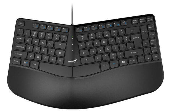 1_s-3728 Genius Ergo KB-700/Drátová USB/CZ-SK layout/Černá