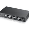 ZYXEL 24xGb fanless rack switch GS1100-24E v3