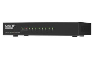 1_s-4011 QNAP switch QSW-1108-8T-R2 (8x 2,5GbE port, pasivní chlazení, podpora 100M/ 1G/ 2,5G)