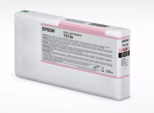 Epson T9136 Vivid L. Magenta InkCartridge (200ml)