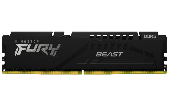 1black-10 Kingston FURY Beast EXPO/DDR5/32GB/6400MHz/CL32/1x32GB/Black