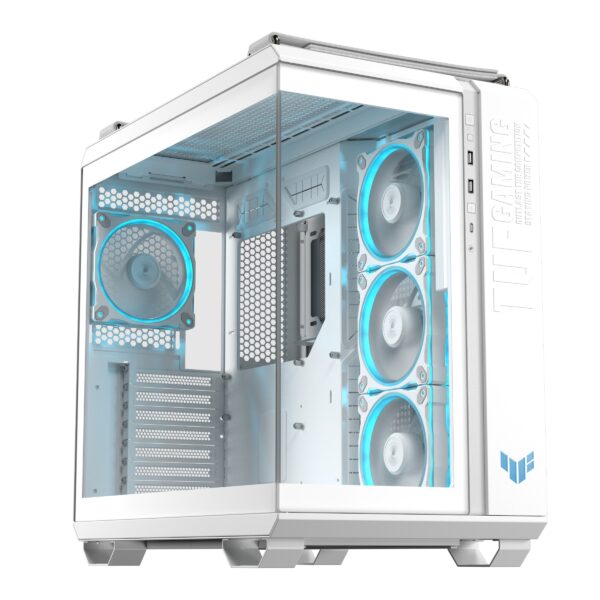 1w ASUS case GT502 HORIZON WHITE,ARGB, TEMPERED GLASS
