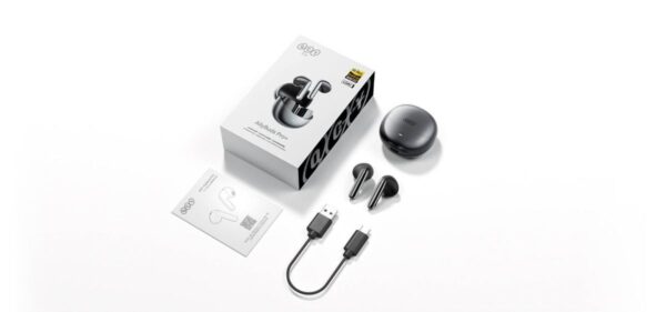 2-1-1-2 QCY - HT10 PRO+ AilyBuds, ANC sluchátka, modrá