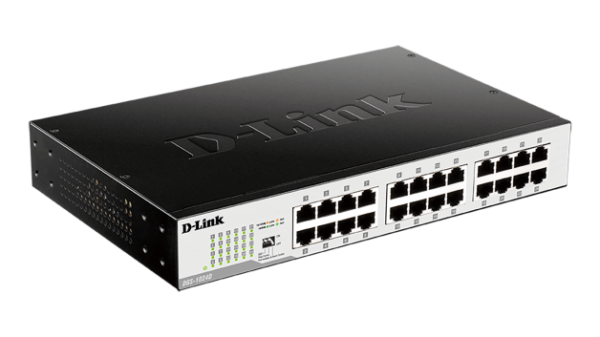 2-26 D-Link DGS-1024D 24x10/100/1000 Desktop Switch