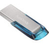 2-4349 SanDisk Ultra Flair/64GB/USB 3.0/USB-A/Modrá