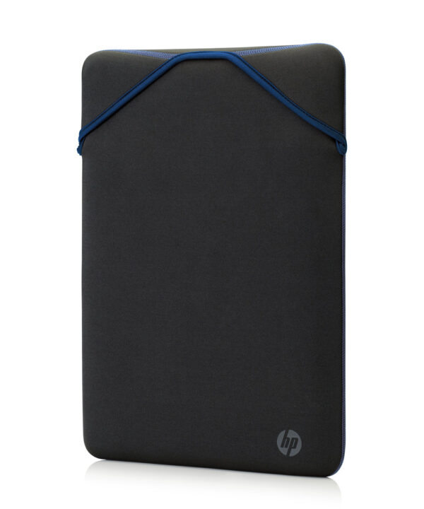 2-4498 HP Protect. Reversible 14 Black/Blue Laptop Sleeve