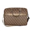Guess PU 4G Metal Logo Taška na Notebook 15/16" Brown