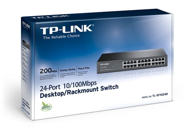2-5830 TP-Link TL-SF1024D 24x 10/100Mbps Switch