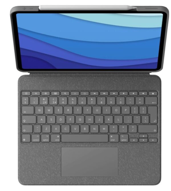 Logitech Combo Touch for iPad Pro 12.9-inch (5th generation) - GREY - US layout