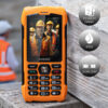 EVOLVEO StrongPhone H1, vodotěsný odolný Dual SIM telefon, oranžová