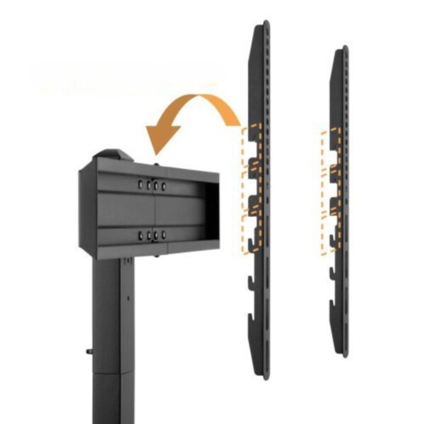 2-6279 Univerzální stojan Brateck LDT03-23L pro TV 37"-70"otočný stolní