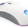 Endorfy GEM Plus/Herní/Optická/Pro praváky/19 000 DPI/Drátové USB-A/Bílá