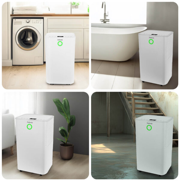 2-6597 Salente WaterStar12, odvlhčovač vzduchu, 12l/den, bílý