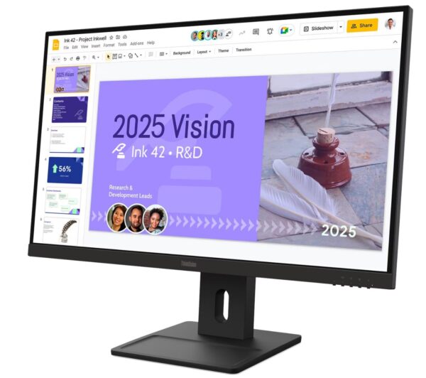 2-6841 Lenovo ThinkVision/E27Q-40/27"/IPS/QHD/100Hz/6ms/Černá/3R
