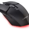 Trust GXT122 FELOX+/Herní/Optická/Pro praváky/10 000 DPI/USB+BT/Černá