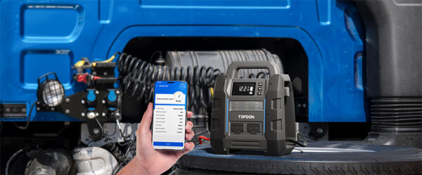 TOPDON startér a tester autobaterie V4500Plus/32000mAh(120Wh)/max. výstupní proud 4500A//IP65