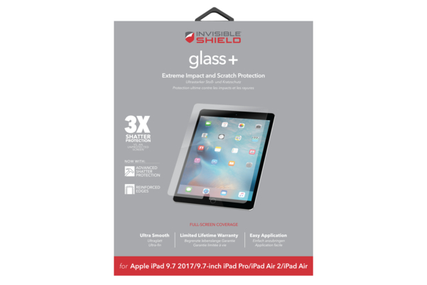 ZAGG Invisible Shield sklo pro iPad 9.7 2017/2018/Pro/Air 2/Air