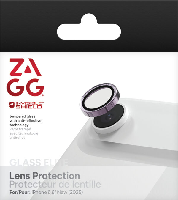 ZAGG Ochranná čočka Premium Apple Air - fialová třpytka
