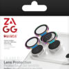 ZAGG Ochranná čočka Premium pro Apple iPhone 17 Pro/Pro Max/16 Pro/Pro Max/15 Pro/Pro Max - duhová