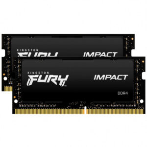 20350203_s-1 Kingston FURY Impact/SO-DIMM DDR4/16GB/3200MHz/CL20/2x8GB/Black