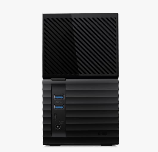 WD My Book Duo/28,6TB/HDD/Externí/3.5"/Černá/3R
