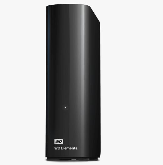 2040900009993-5 WD Elements Desktop/14TB/HDD/Externí/3.5"/Černá/3R