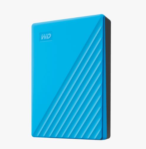 WD My Passport/4TB/HDD/Externí/2.5"/Modrá/3R