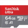 SanDisk Ultra/micro SDXC/64GB/UHS-I U1 / Class 10/+ Adaptér