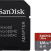 SanDisk Ultra/micro SDXC/128GB/UHS-I U1 / Class 10/+ Adaptér