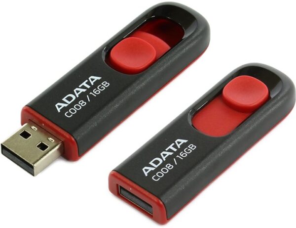 205A0000011011_1_s ADATA C008/16GB/USB 2.0/USB-A/Červená
