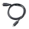 AKASA - USB 3.1 typ C na mikro B adaptér - 100 cm