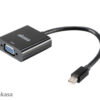 AKASA - adaptér miniDP na VGA - 20 cm