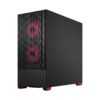 20905312906-2 Fractal Design Pop Air RGB Magenta Core TG Clear Tint/Midi Tower/Transpar.