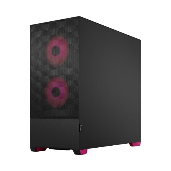 20905312906-2 Fractal Design Pop Air RGB Magenta Core TG Clear Tint/Midi Tower/Transpar.
